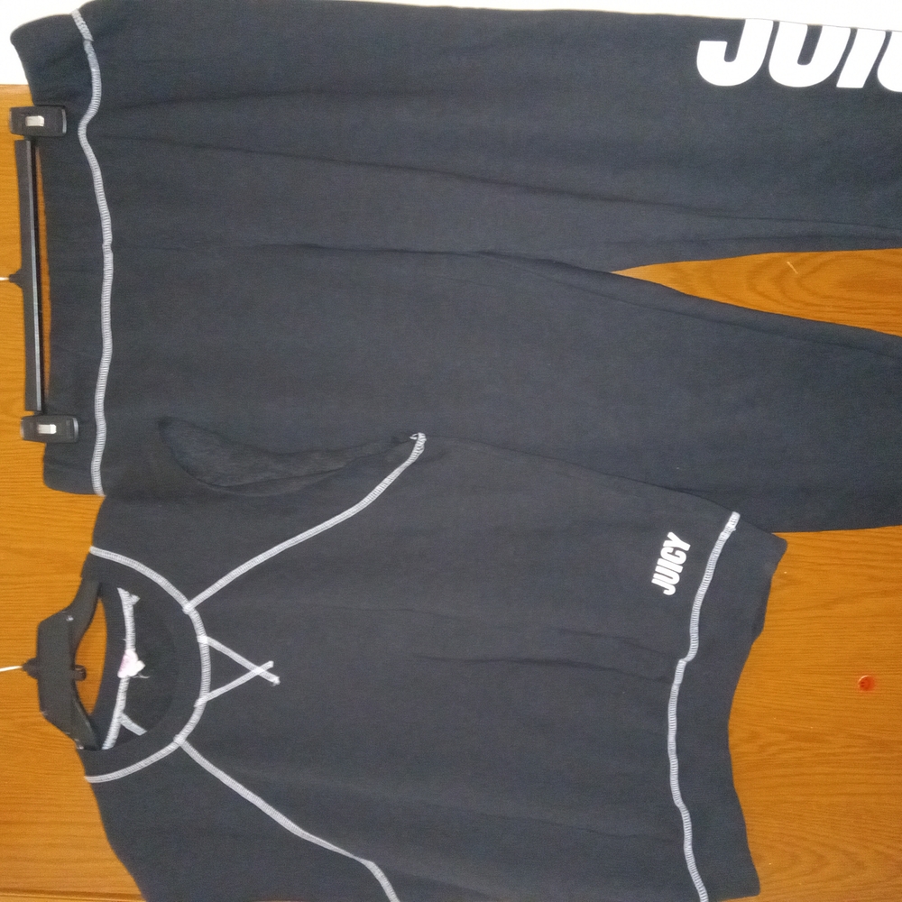 Juicy Couture Black Lounge Set